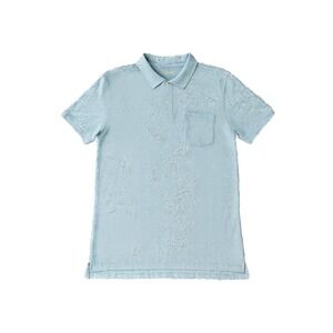 L.L. BEAN Men's XL Polo Shirt Traditional Fit Robin's Egg Blue 100% Cotton Casu